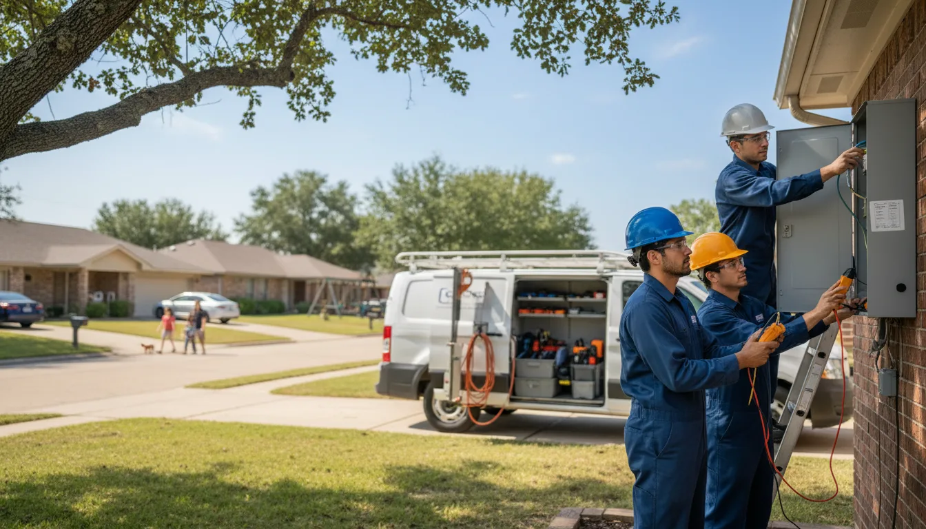 Certified electrician providing emergency electrical services in Troy, TN